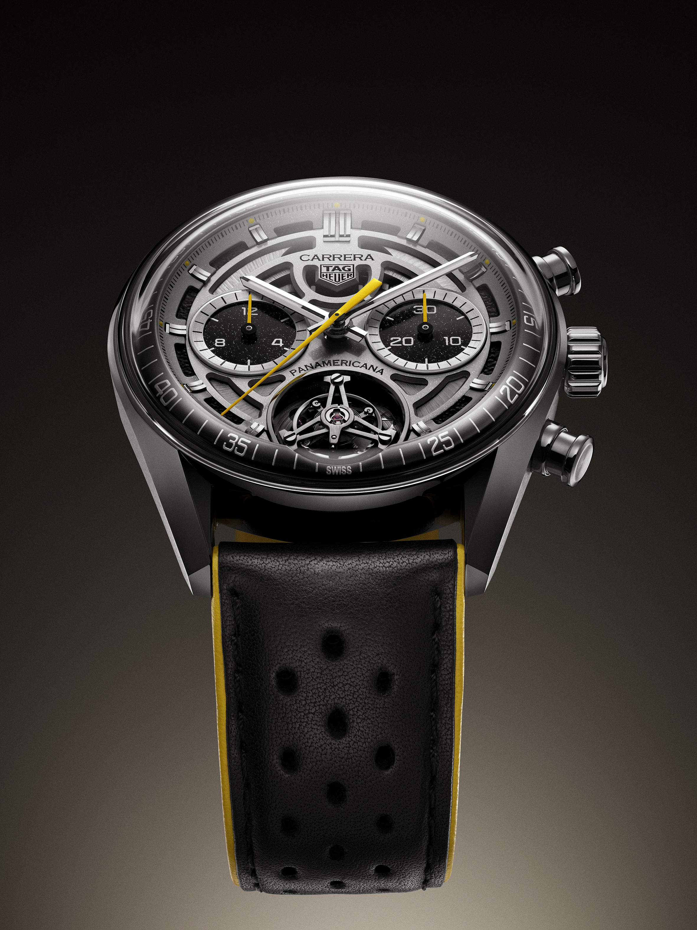 TAG Heuer Carrera Chronograph Tourbillon x Porsche Panamericana