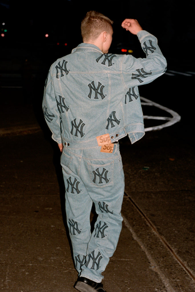 Supreme x the Yankees