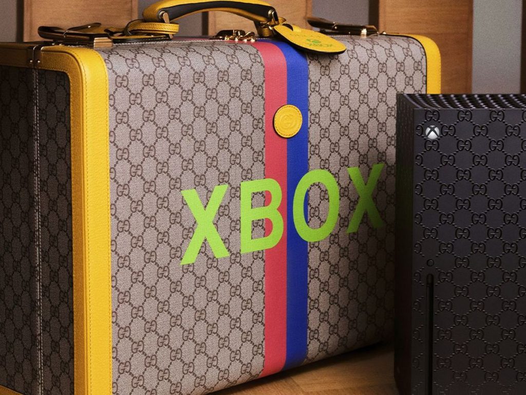 Xbox is wearing Gucci!