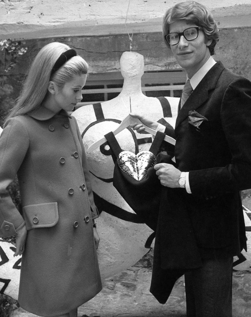 YSL and Catherine Deneuve